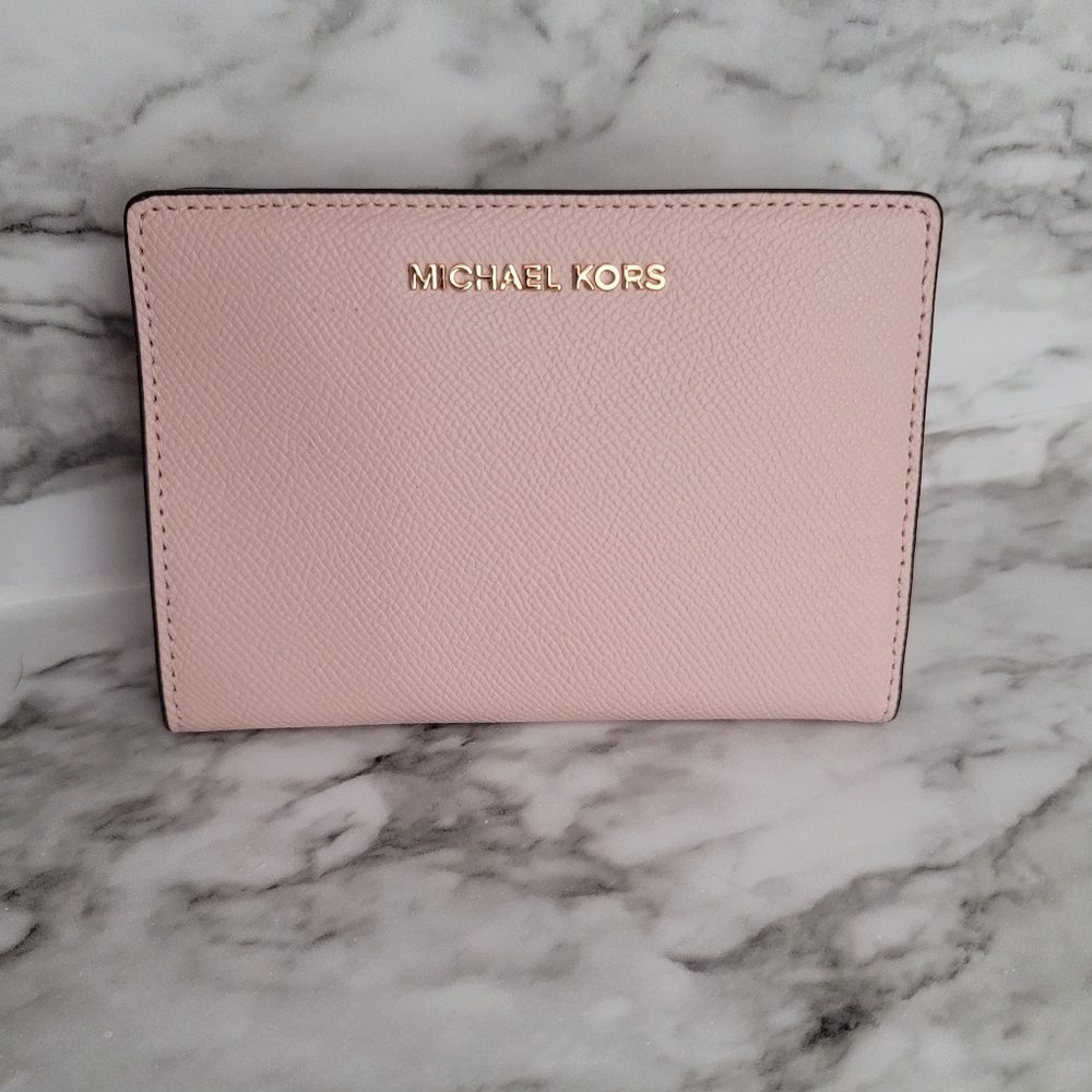 Michael Kors Wallet blush pink with card case
